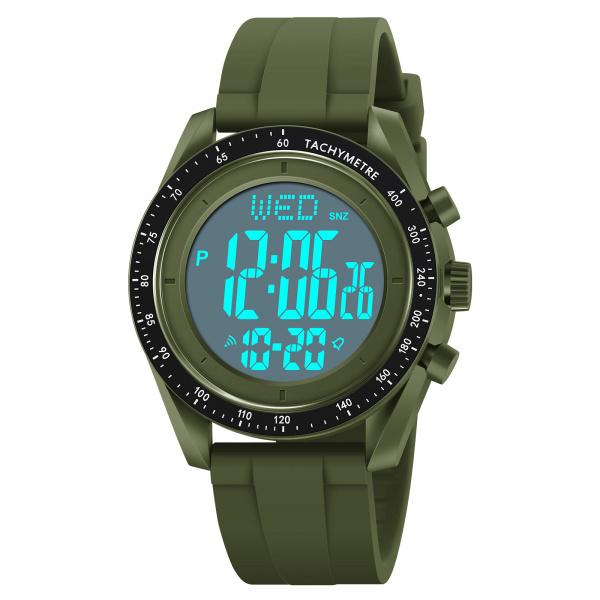 Часы наручные Skmei мужские электронные спортивные 2045green
