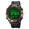 Часы наручные Skmei мужские электронные спортивные 1872rose-gold-black