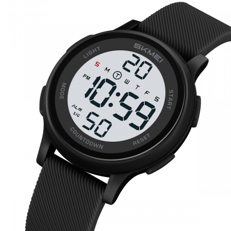 Часы наручные Skmei женские электронные спортивные 2427black