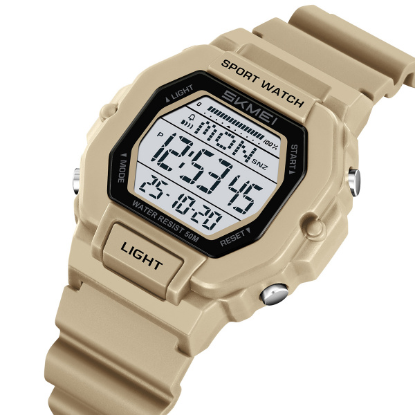 Часы наручные Skmei женские электронные спортивные  2573coffee