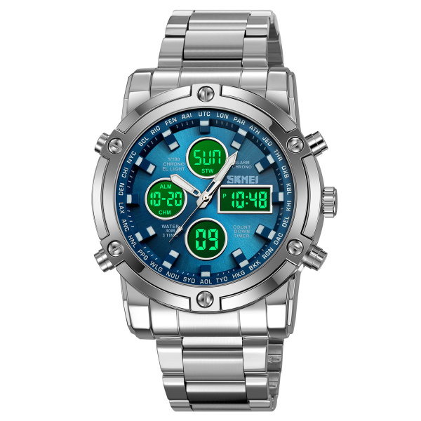 Часы наручные Skmei мужские электронные спортивные 2556blue