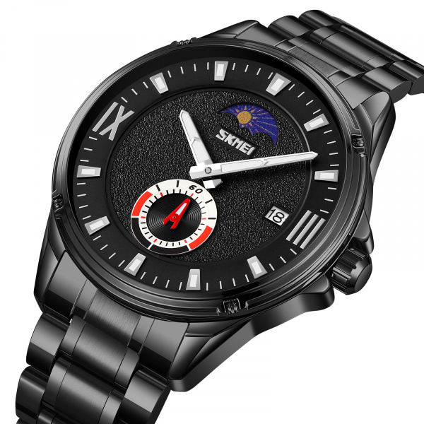 Часы наручные Skmei мужские кварцевые 9326black-black