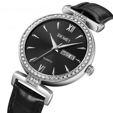 Часы наручные Skmei женские кварцевые 2090silver-black